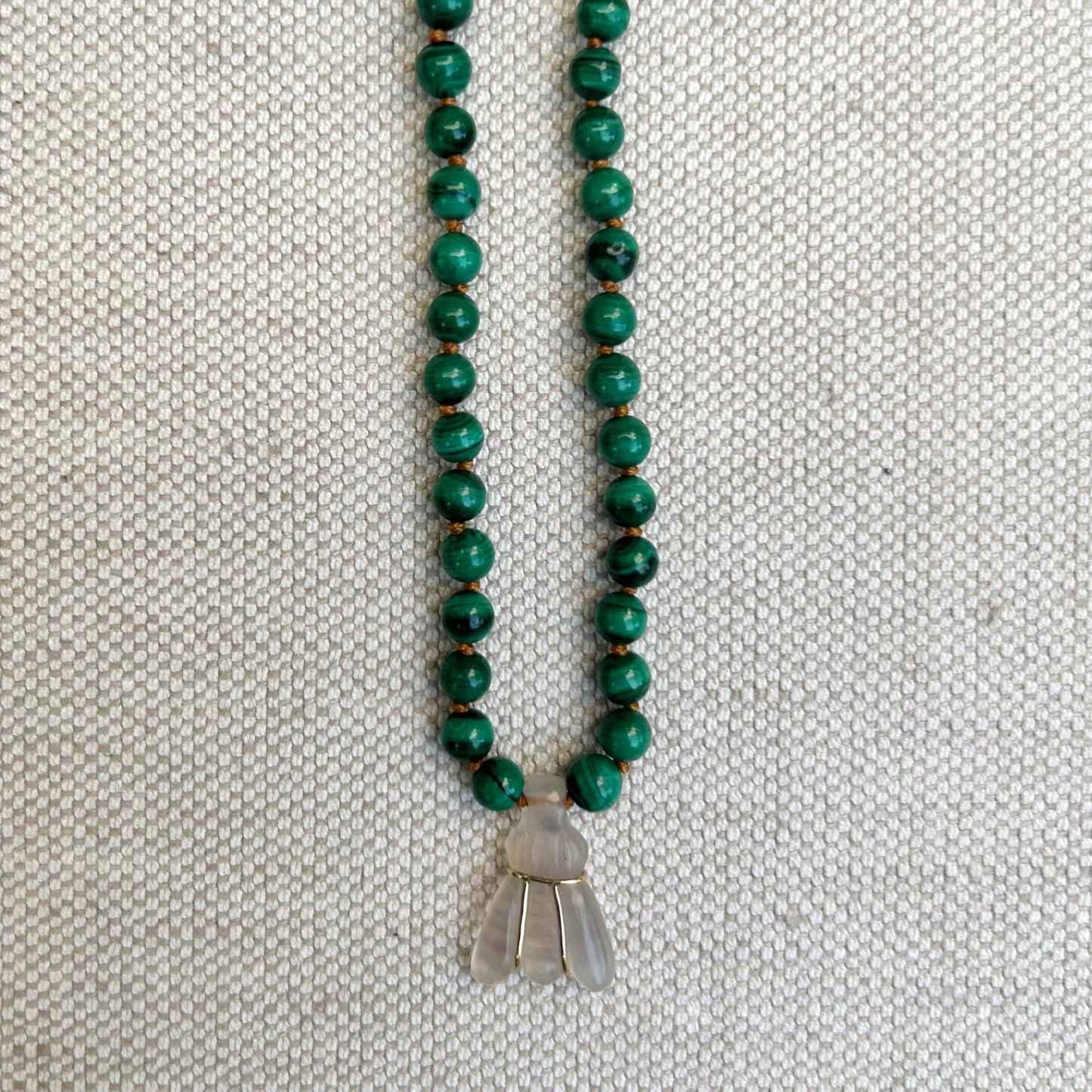 Malachite Quartz Necklace