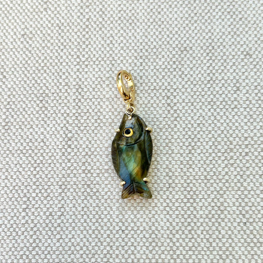 Labradorite Charm